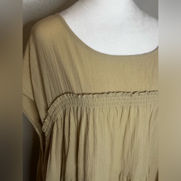 Free People Jacquelyn Women’s Tunic Tiered Oversized Pockets Dress - Siz… - Picture 6 of 7